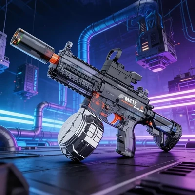 Electric Water Gun Children's Water Blaster Outdoor Fun - Image 1